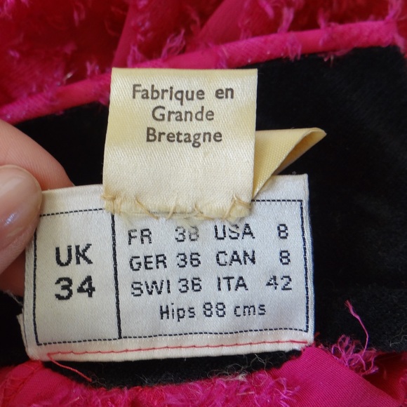 Vintage Frank Usher London Sequins Blouse Long Sleeve Open Back Size 8 - Picture 8 of 11